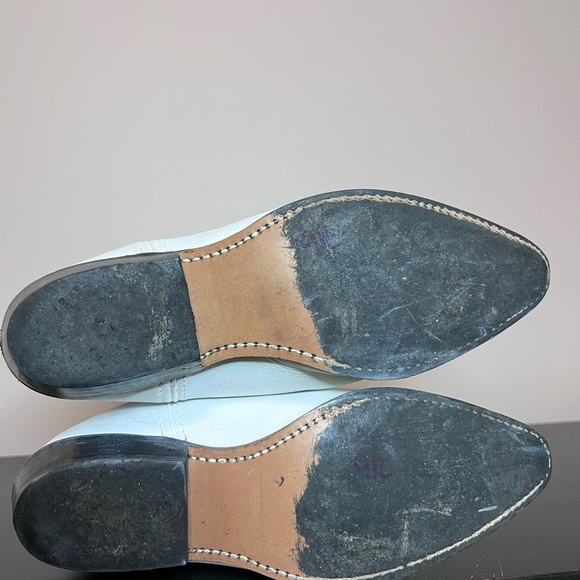 Vittorio Ricci White Cowgirl Boots 6M - Picture 4 of 16